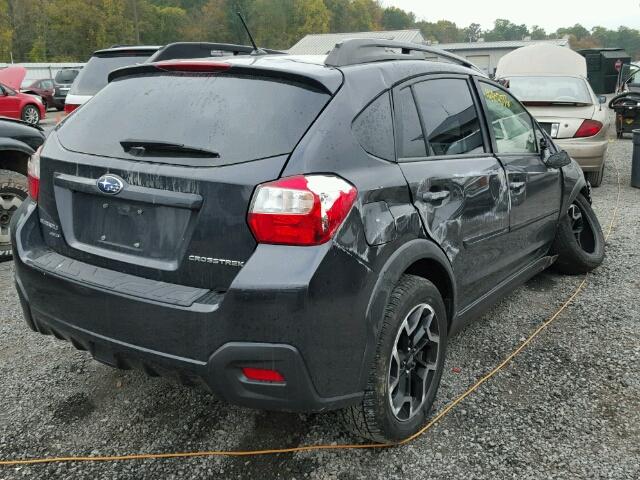 JF2GPABC6G8212776 - 2016 SUBARU CROSSTREK BLACK photo 4