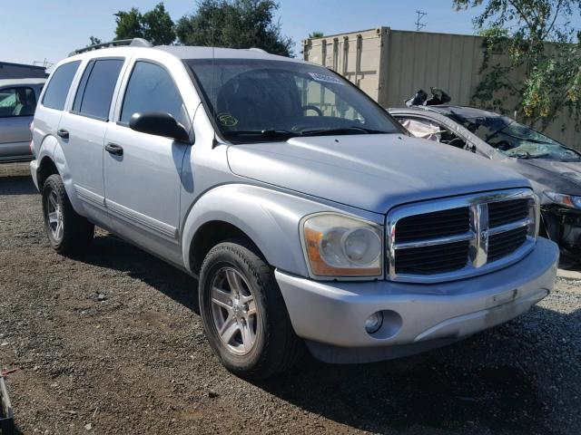 1D4HD48D74F221784 - 2004 DODGE DURANGO SL SILVER photo 1