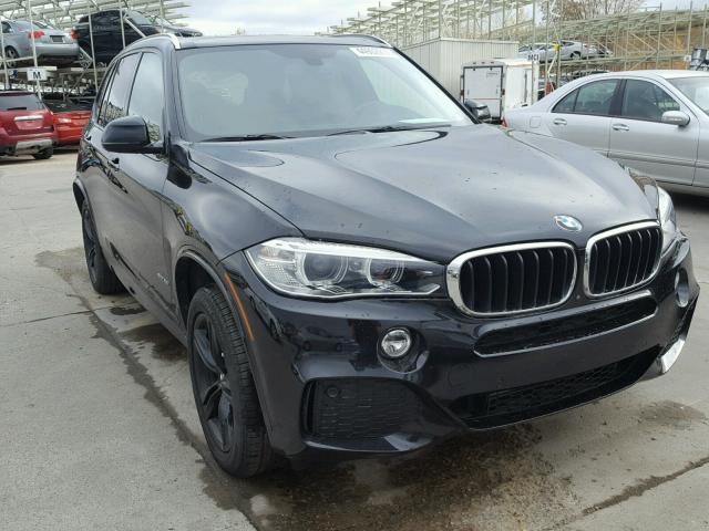 5UXKR0C55F0K60682 - 2015 BMW X5 BLACK photo 1