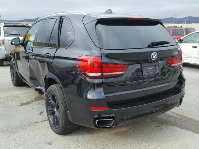 5UXKR0C55F0K60682 - 2015 BMW X5 BLACK photo 3