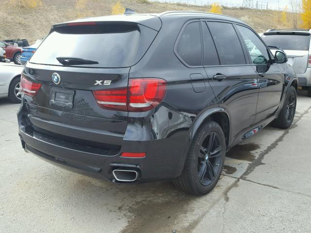 5UXKR0C55F0K60682 - 2015 BMW X5 BLACK photo 4