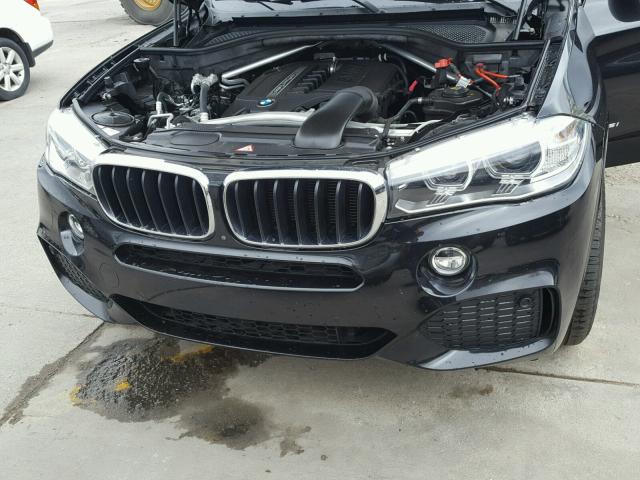 5UXKR0C55F0K60682 - 2015 BMW X5 BLACK photo 7