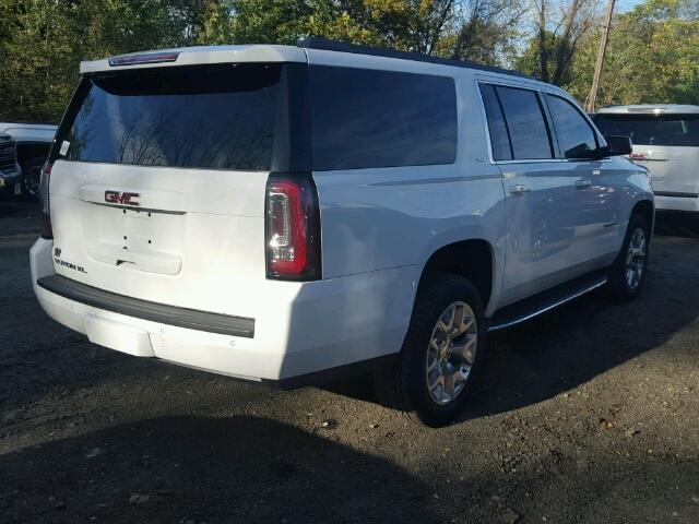 1GKS1GKC3HR330927 - 2017 GMC YUKON XL C WHITE photo 4