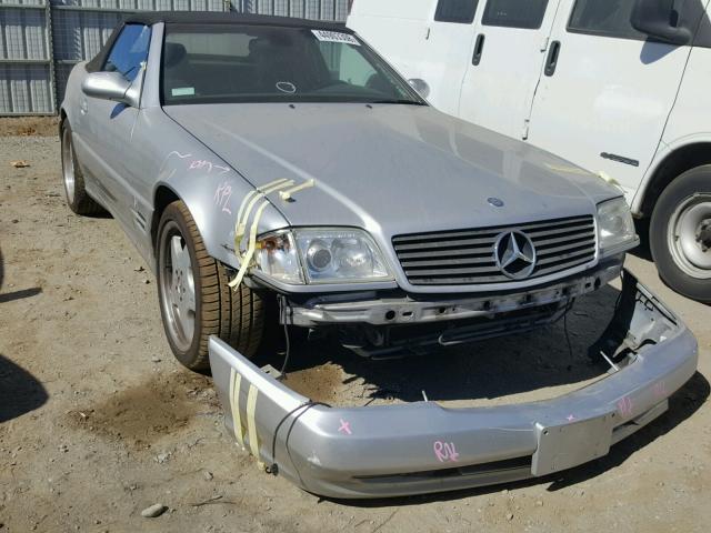 WDBFA68F12F204162 - 2002 MERCEDES-BENZ SL 500 SILVER photo 1