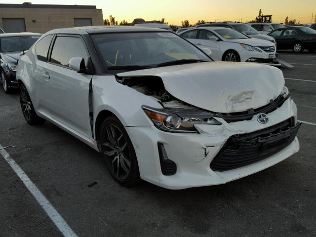 JTKJF5C71FJ012369 - 2015 TOYOTA SCION TC WHITE photo 1