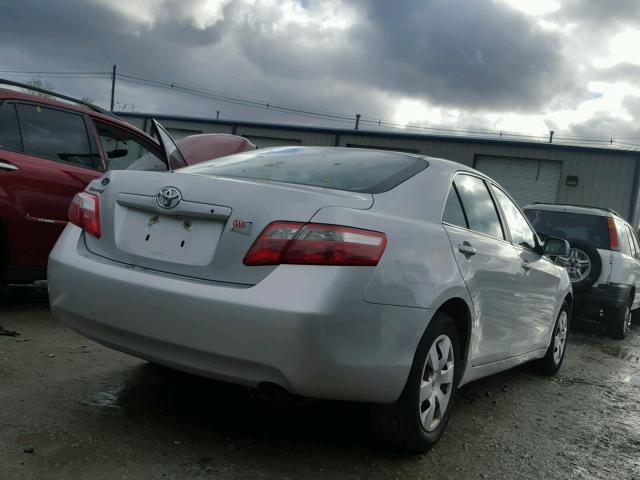 4T1BE46K99U277631 - 2009 TOYOTA CAMRY SILVER photo 4