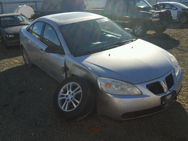 1G2ZG528254179469 - 2005 PONTIAC G6 SILVER photo 1