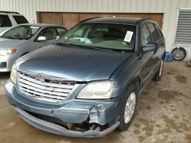 2C4GM48L65R424272 - 2005 CHRYSLER PACIFICA GREEN photo 2