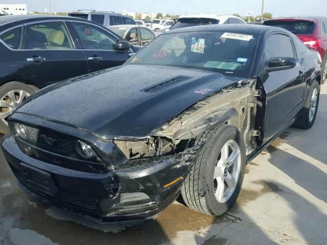 1ZVBP8CF0E5286815 - 2014 FORD MUSTANG GT BLACK photo 2