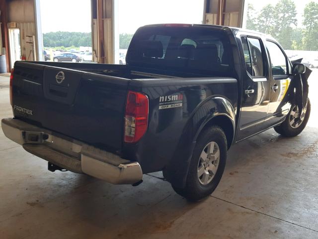 1N6AD07U66C467218 - 2006 NISSAN FRONTIER C BLACK photo 4