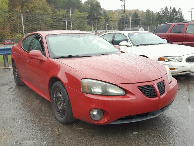 2G2WP552281146594 - 2008 PONTIAC GRAND PRIX RED photo 1