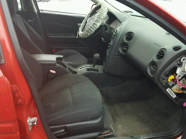 2G2WP552281146594 - 2008 PONTIAC GRAND PRIX RED photo 5