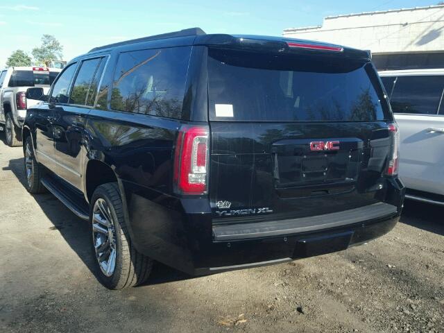 1GKS1GKC0HR339780 - 2017 GMC YUKON XL C BLACK photo 3