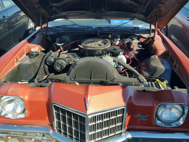 2K57T2A114761 - 1972 PONTIAC GRAND PRIX ORANGE photo 7