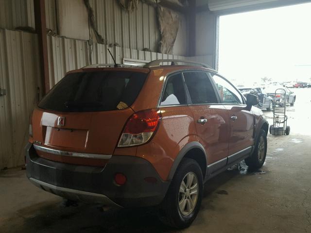 3GSCL33P68S646117 - 2008 SATURN VUE ORANGE photo 4