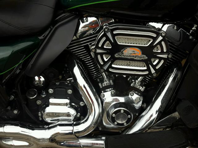 1HD1KKL14FB632204 - 2015 HARLEY-DAVIDSON FLHTKL GREEN photo 7