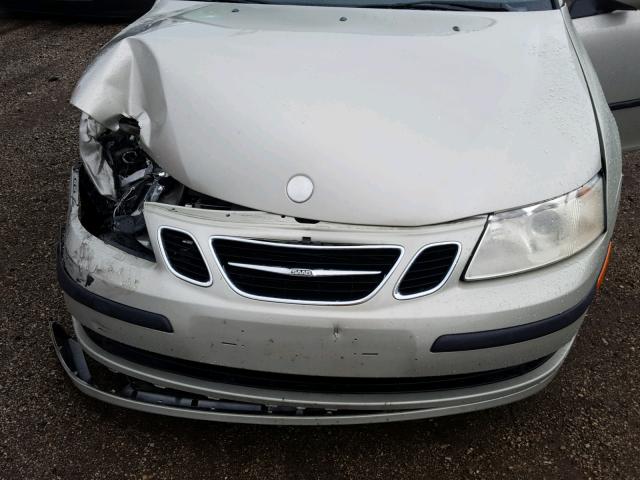 YS3FD49Y061012708 - 2006 SAAB 9-3 BASE BEIGE photo 7