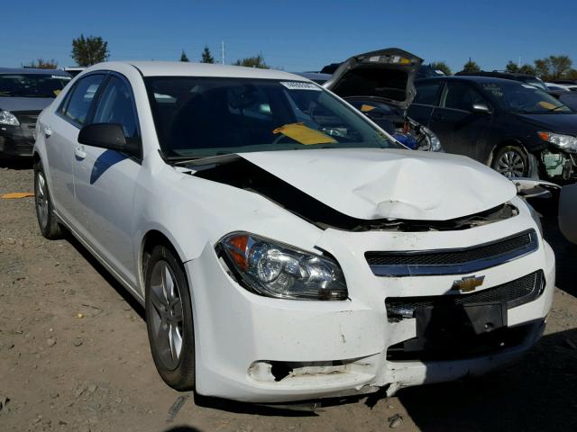 1G1ZB5E12BF166514 - 2011 CHEVROLET MALIBU LS WHITE photo 1