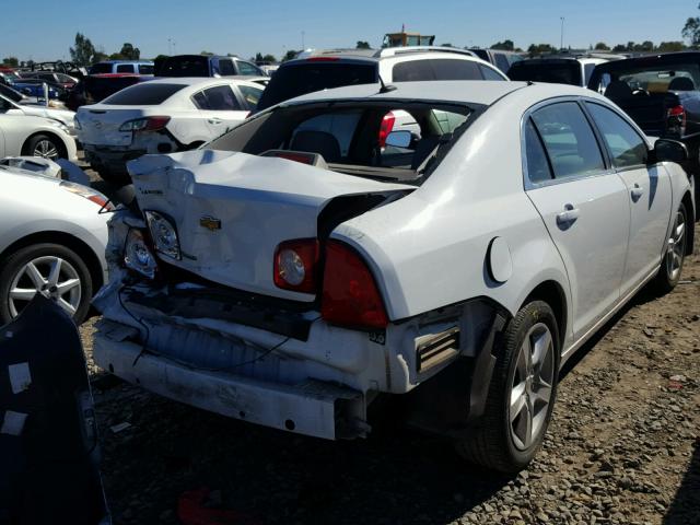 1G1ZB5E12BF166514 - 2011 CHEVROLET MALIBU LS WHITE photo 4