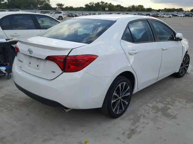 5YFBURHE6HP653659 - 2017 TOYOTA COROLLA L WHITE photo 4