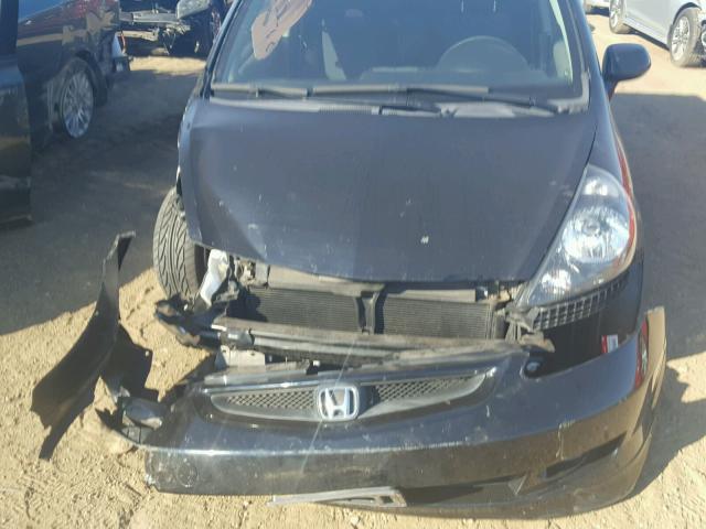 JHMGD38697S015008 - 2007 HONDA FIT S 黑色 照片 9