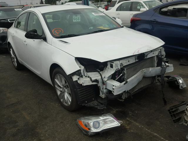 2G4GP5EX9G9156675 - 2016 BUICK REGAL PREM WHITE photo 1