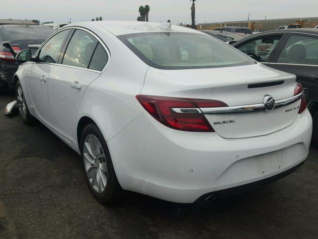 2G4GP5EX9G9156675 - 2016 BUICK REGAL PREM WHITE photo 3