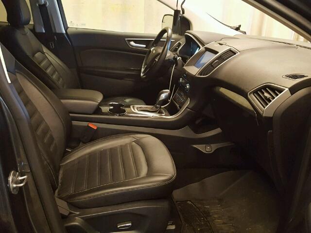 2FMPK4J88GBB84287 - 2016 FORD EDGE CHARCOAL photo 5