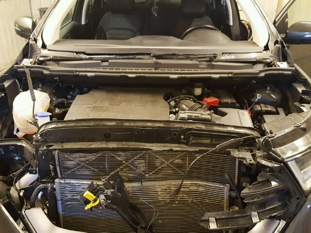 2FMPK4J88GBB84287 - 2016 FORD EDGE Темно-сірий фото 7