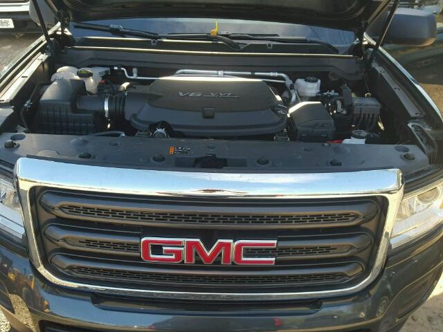 1GTG5BEN8H1186389 - 2017 GMC CANYON CHARCOAL photo 7