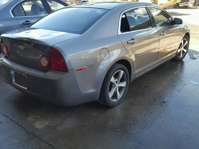 1G1ZC5E17BF223562 - 2011 CHEVROLET MALIBU 1LT ნაცრისფერი ფოტო 4