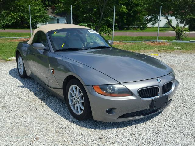 4USBT33584LS53364 - 2004 BMW Z4 2.5 GRAY photo 1