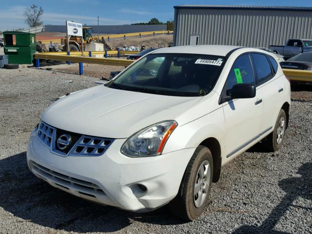 JN8AS5MT0CW254426 - 2012 NISSAN ROGUE S WHITE photo 2