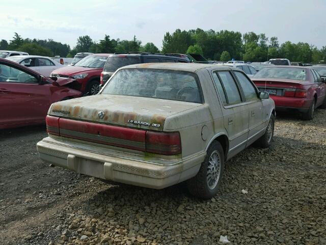1C3AA363XRF188027 - 1994 CHRYSLER LEBARON LE SILVER photo 4