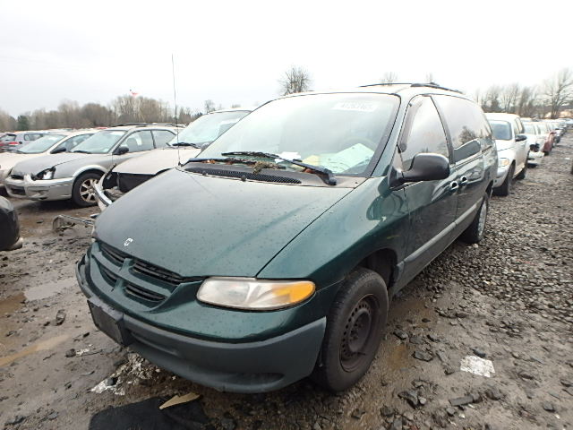 1B4GP44G5XB868810 - 1999 DODGE GRAND CARA GREEN photo 2