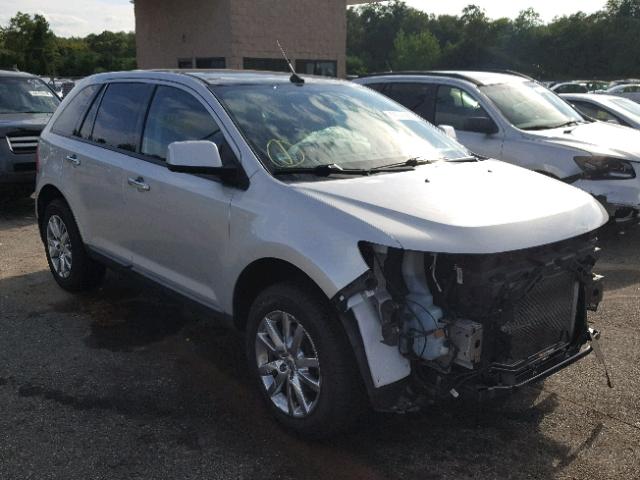 2FMDK4JC5BBA02142 - 2011 FORD EDGE SEL SILVER photo 1