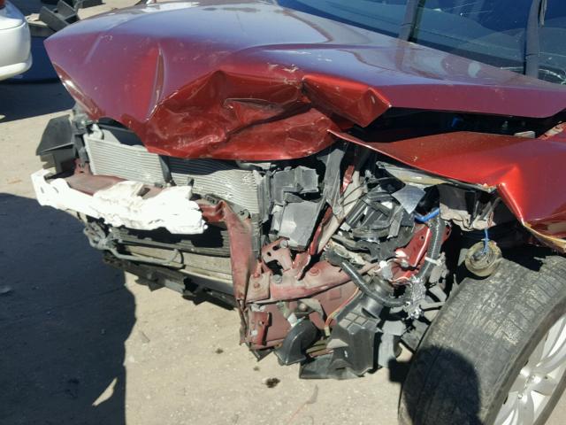 JM3ER2A56B0404531 - 2011 MAZDA CX-7 RED photo 9