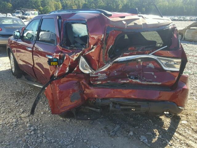 1C4RDHAG7FC127745 - 2015 DODGE DURANGO SX MAROON photo 3