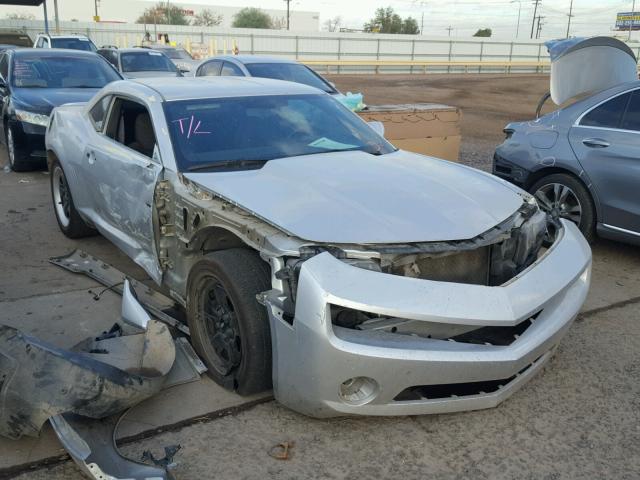 2G1FE1E31C9158080 - 2012 CHEVROLET CAMARO LS SILVER photo 1