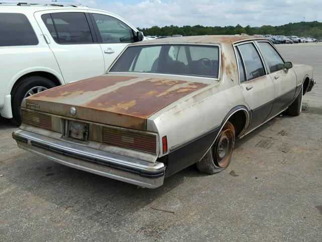 2G7AL69H1D1722724 - 1983 PONTIAC PARISIENNE GRAY photo 4