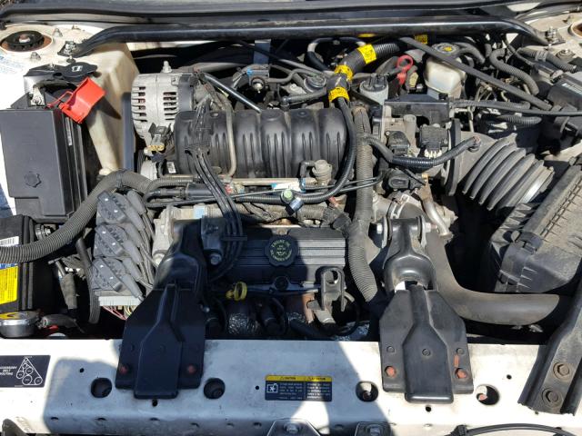 2G4WB55KX21110262 - 2002 BUICK REGAL LS WHITE photo 7