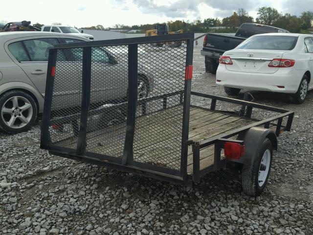 1A9UL08S9C1668011 - 2013 UTILITY TRAILER BLACK photo 4