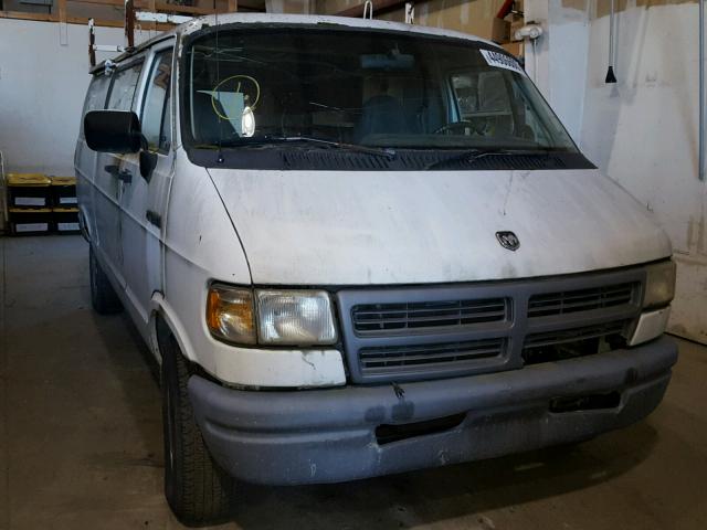 2B7HB21Y8RK129290 - 1994 DODGE RAM VAN B2 WHITE photo 1