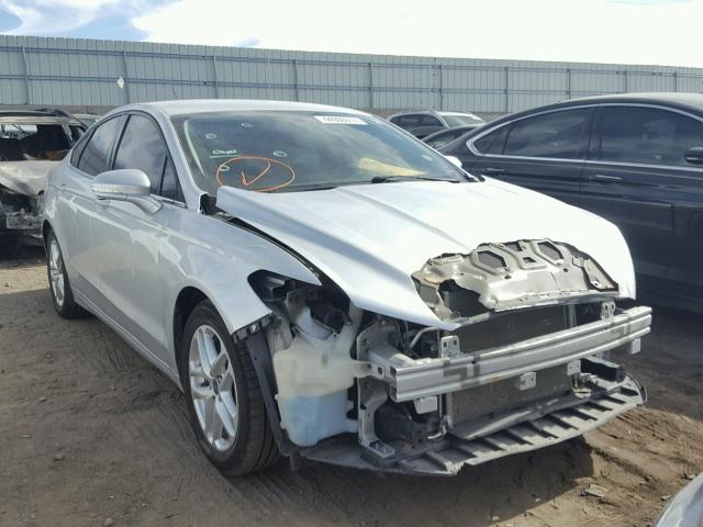 3FA6P0H71DR328417 - 2013 FORD FUSION SE SILVER photo 1