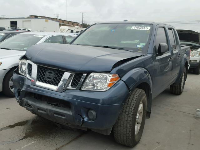 1N6AD0ER9DN719821 - 2013 NISSAN FRONTIER S TURQUOISE photo 2