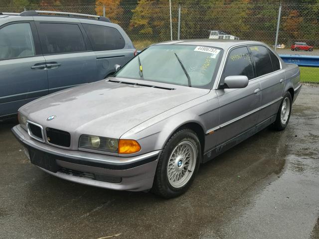 WBAGF6328SDH07291 - 1995 BMW 740 I AUTO SILVER photo 2