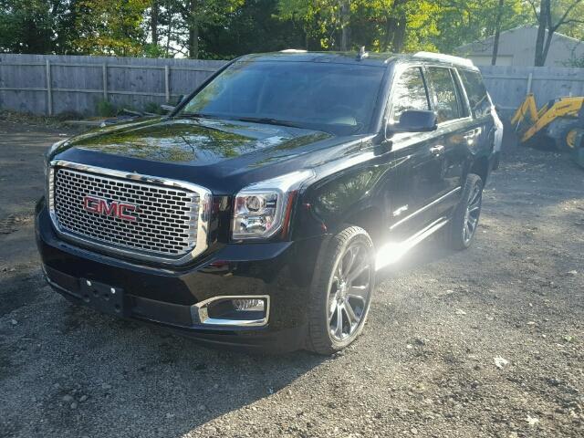 1GKS1CKJ2HR290220 - 2017 GMC YUKON DENA BLACK photo 2