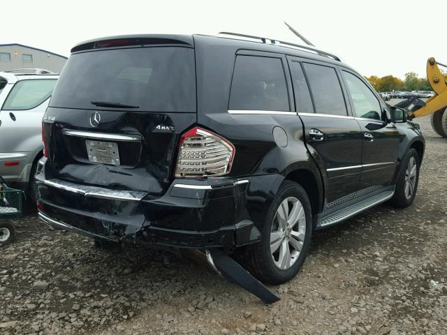 4JGBF7BE7BA662787 - 2011 MERCEDES-BENZ GL 450 4MA BLACK photo 4