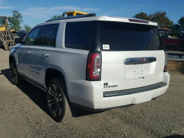 1GKS1CKJ1HR320114 - 2017 GMC YUKON DENA WHITE photo 3