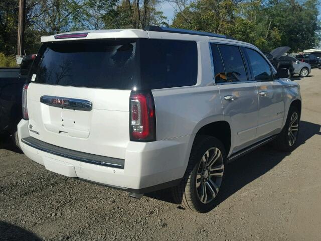 1GKS1CKJ1HR320114 - 2017 GMC YUKON DENA WHITE photo 4